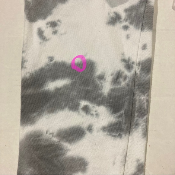 Caution to the Wind size S,white/gray Tie Dye,warm-ups, minor flaws (photos) GUC - Picture 13 of 14